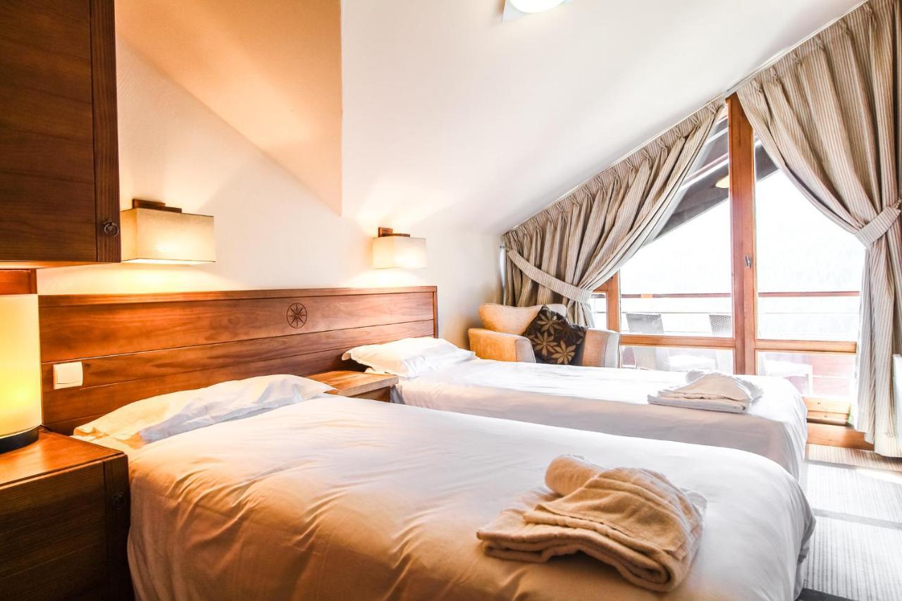 Exceptional 3 Bed Penthouse With Fireplace And Stunning Views Flaine Exterior photo