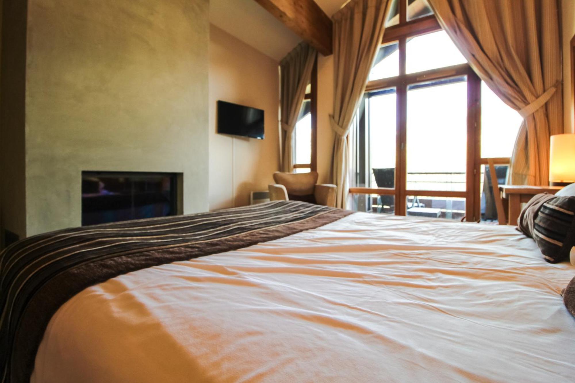 Exceptional 3 Bed Penthouse With Fireplace And Stunning Views Flaine Exterior photo