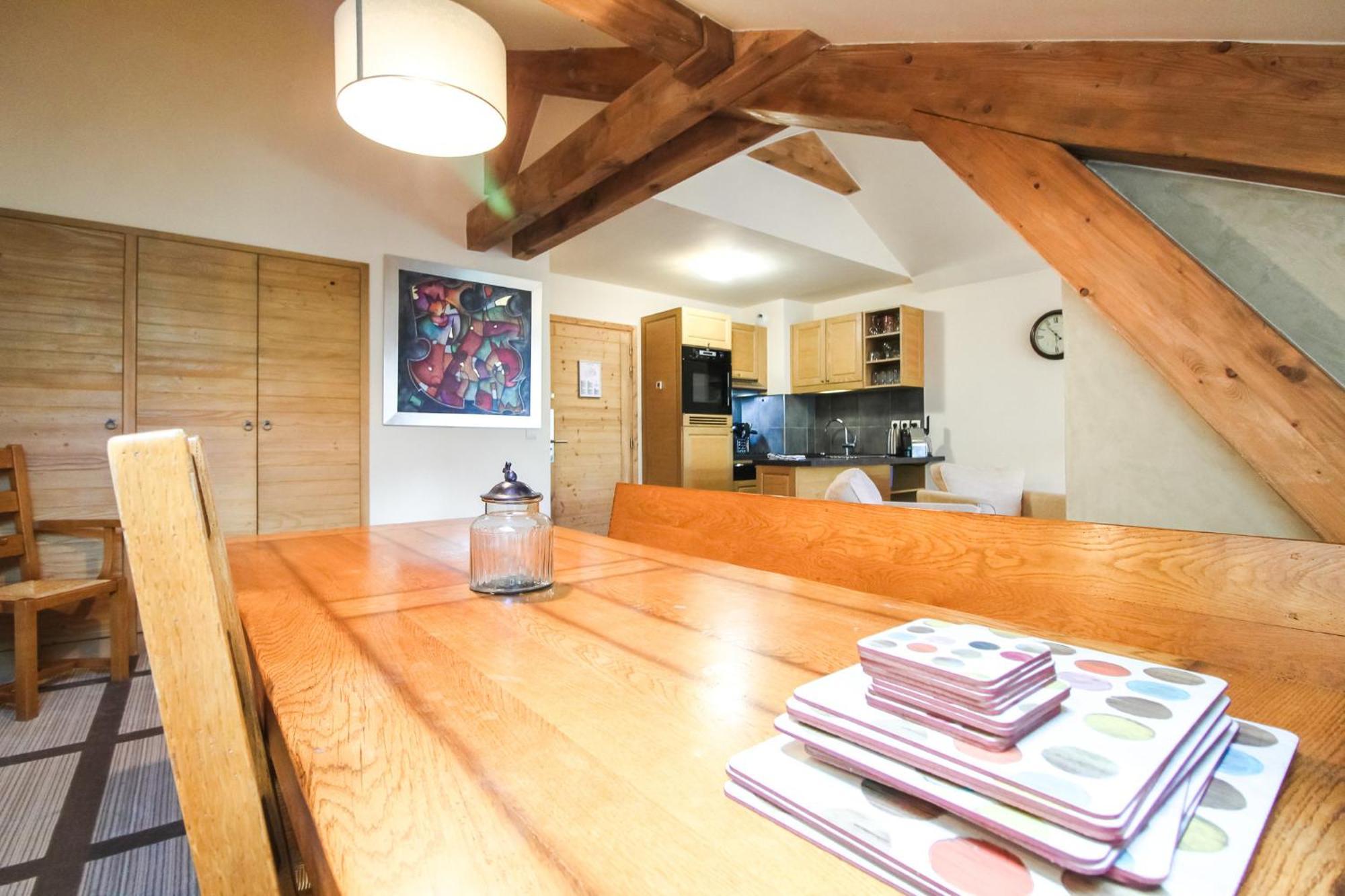 Exceptional 3 Bed Penthouse With Fireplace And Stunning Views Flaine Exterior photo