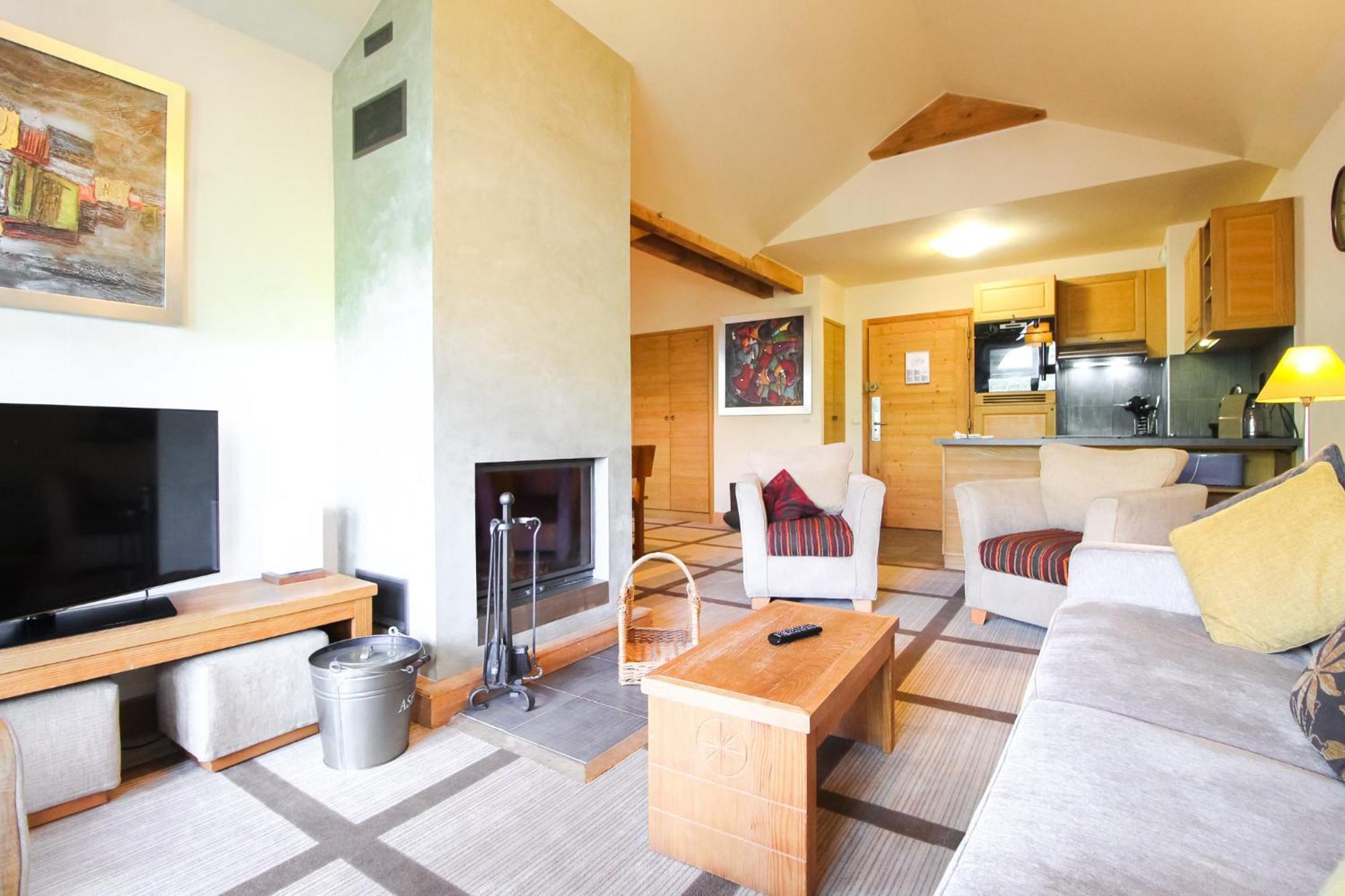 Exceptional 3 Bed Penthouse With Fireplace And Stunning Views Flaine Exterior photo