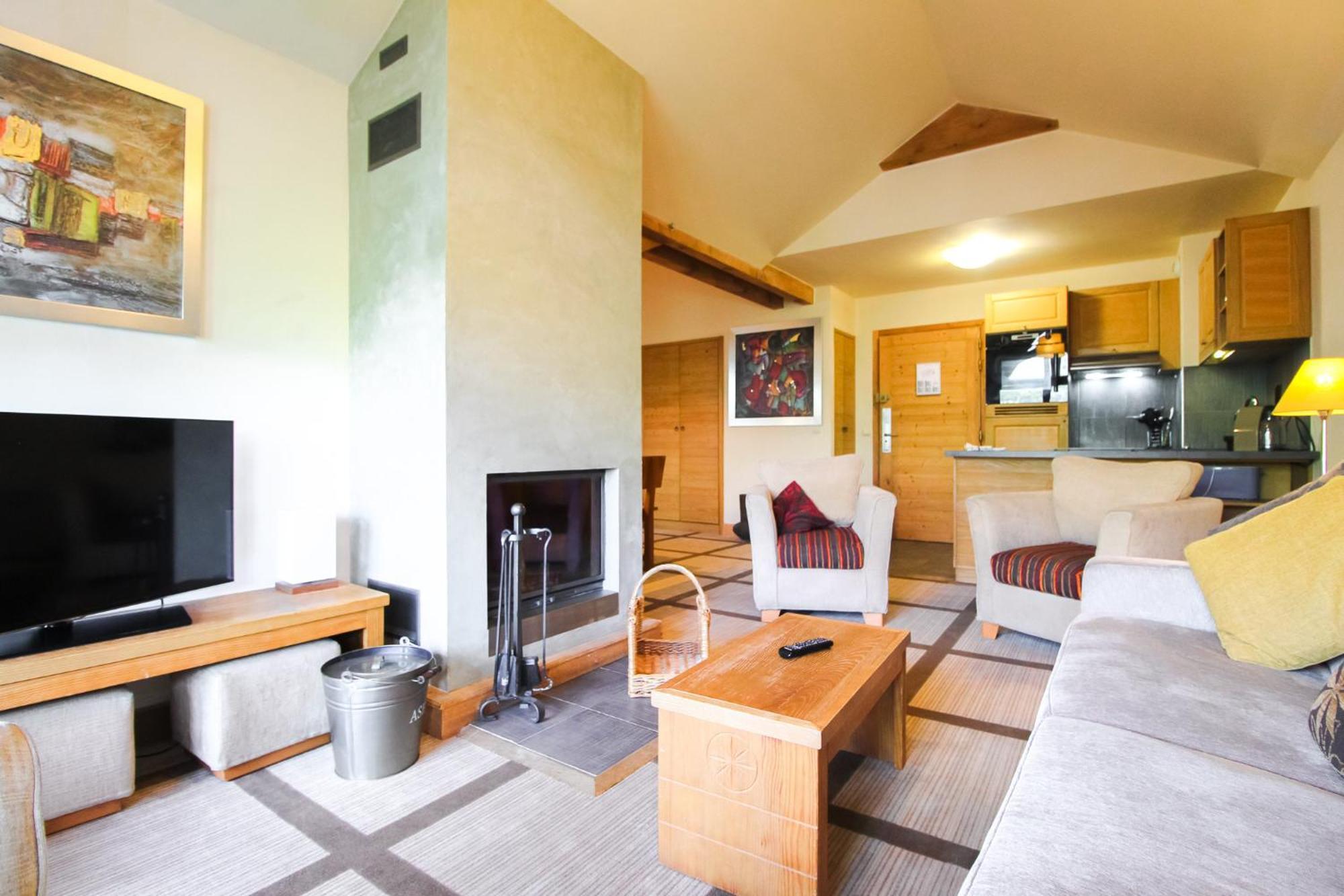 Exceptional 3 Bed Penthouse With Fireplace And Stunning Views Flaine Exterior photo
