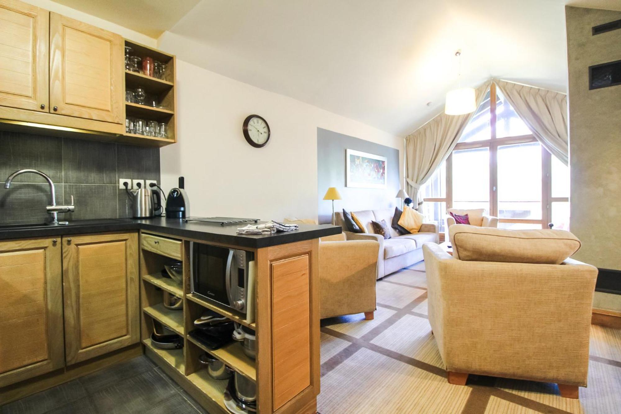 Exceptional 3 Bed Penthouse With Fireplace And Stunning Views Flaine Exterior photo