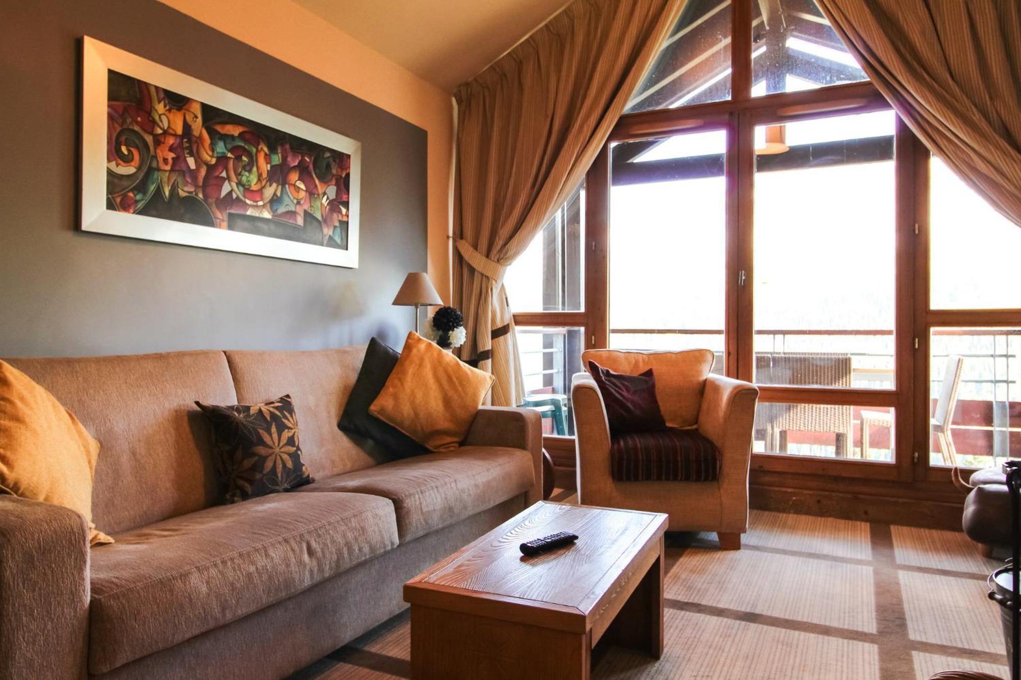 Exceptional 3 Bed Penthouse With Fireplace And Stunning Views Flaine Exterior photo